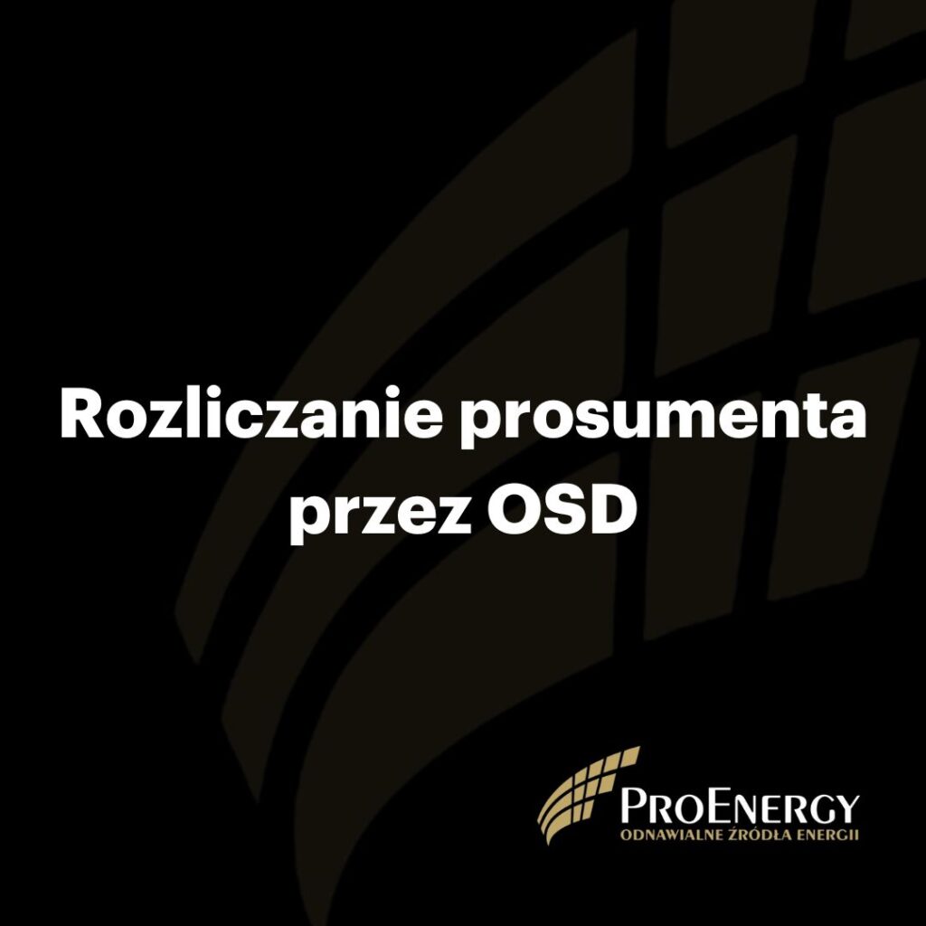 Rozliczanie prosumenta